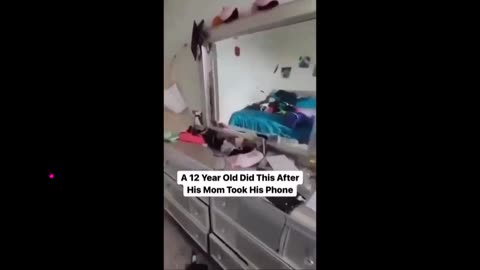 Pre Teen DESTROYS House For Mom Taking Away Cell Phone
