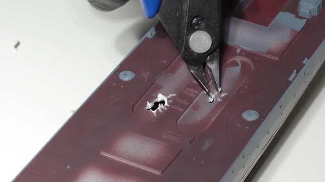 Share the creation process of warship model