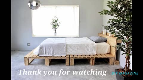 [DIY] Create a Pallet Bed in a renovated room