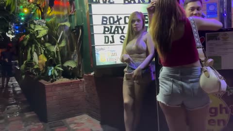 [4k] How is Philippine now_ Manila, Angeles Walking Street Nightlife Scenes So Many Freelancers! #51