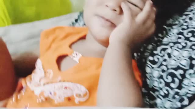 My cute baby..❤️❤️