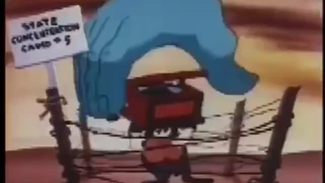 1948 Cartoon warning of communism