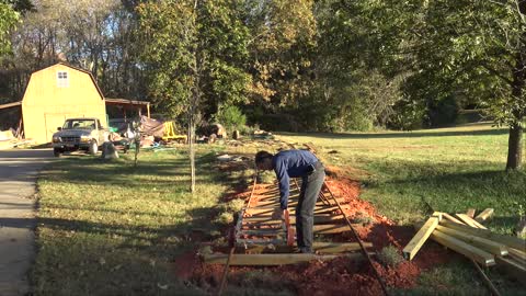 First 80 Foot Trip On A 2 Foot Gauge Cart At The Alexis Railroad 10-31-21