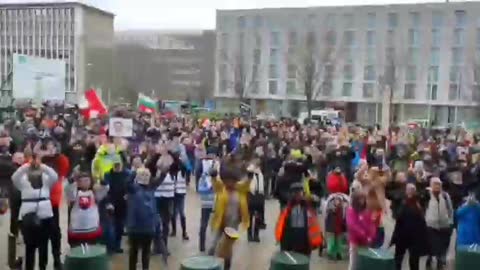 German Protest Support for Canada