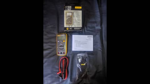 Review: Fluke 107 ACDC Current Handheld Digital Multimeter by Fluke, Gray