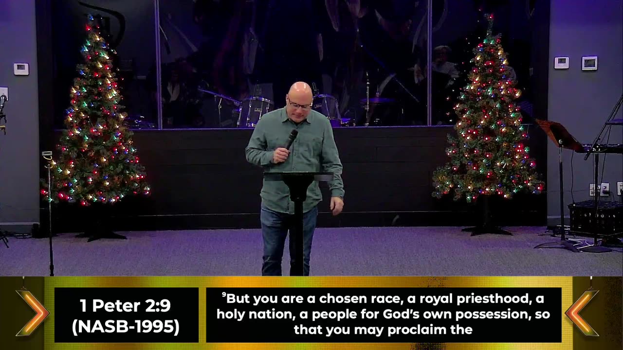 Wednesday Dec 4 2024 – Pastor Chris Fagan - Carrying The Presence Of God