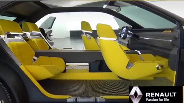 With a sense of technological future car functional design
