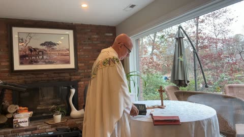 For US Bishops; no adoration; homily on where is the Kingdom?