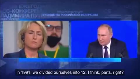 V. Putin's annual press conference - December 2021