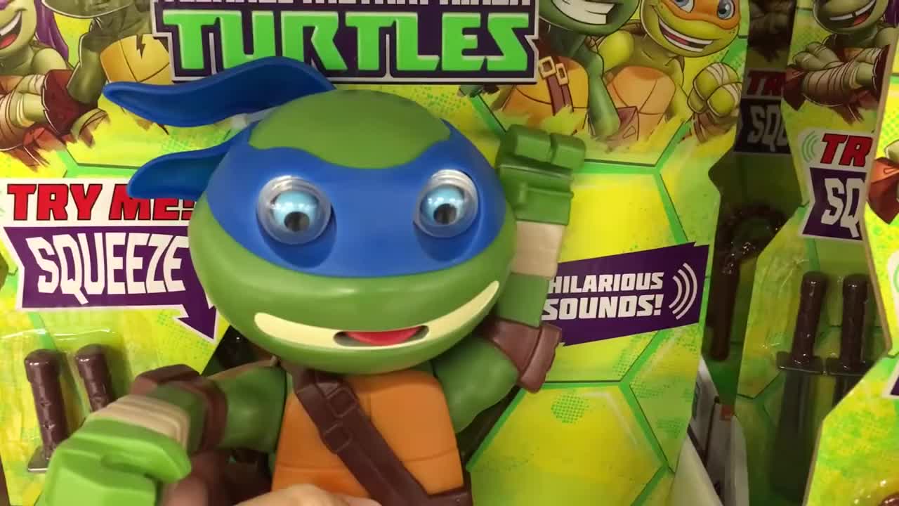 Teenage Mutant Ninja Turtles Squeeze EMS Toy