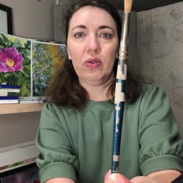 How to keep your brushes in good shape: quick art tip #1