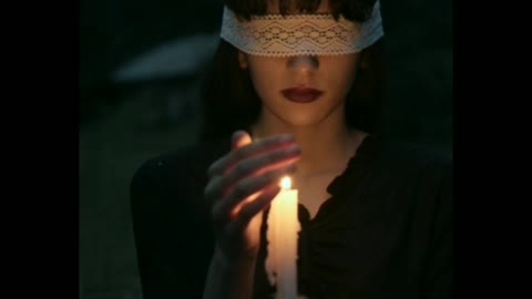 The blind girl is feeling happy Diwali