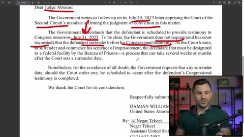 Robert Gouveia Esq. - Biden DOJ SCRAMBLED to Stop Devon Archer Testimony
