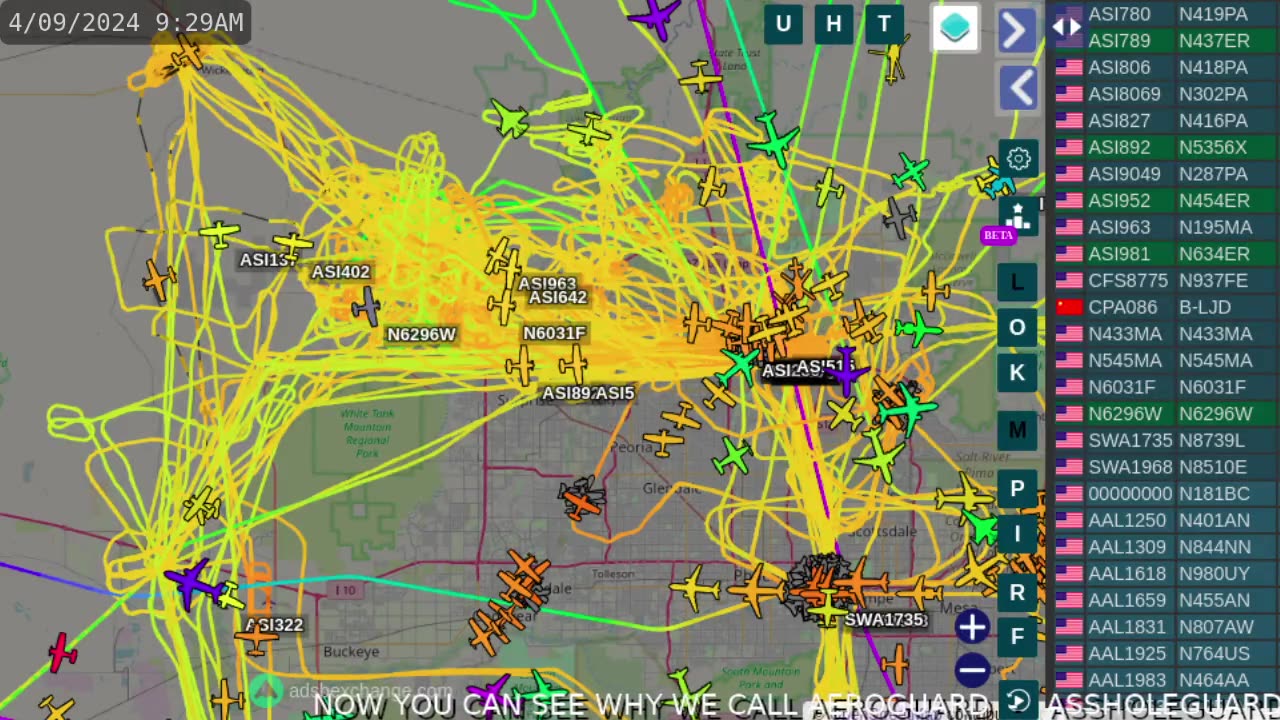 Mormon Mafia N195MA N912PA N95TS N5356X still gang bangin from KDVT - Apr 9th 9am -