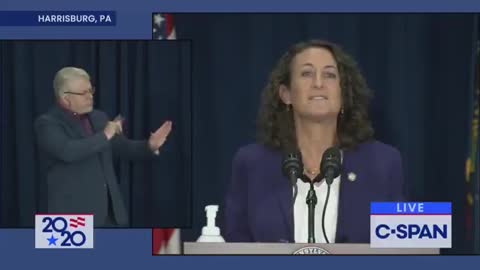 Just a clerical error. Like she doesn't know. Lancaster county is corrupt.