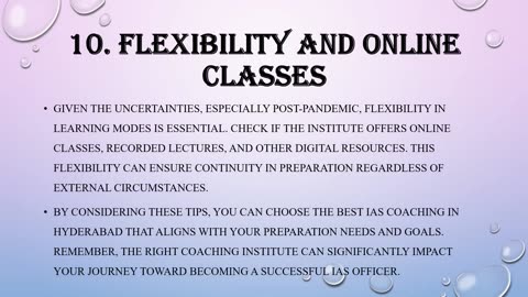 Tips to Choose the Best IAS Coaching in Hyderabad