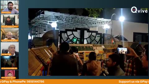 Situation update from Delhi Secretariat LIVE on QVIVE 18 Feb 2022