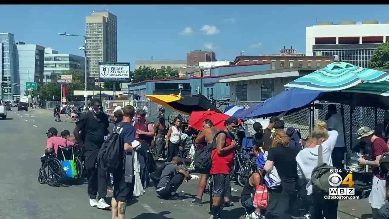 Volunteers find needles while cleaning up Clifford Park in Roxbury