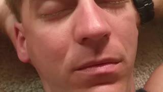 Wife caught me sleeping