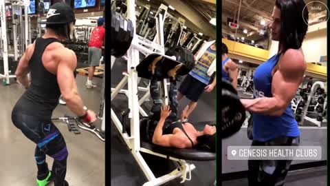 wonder woman bodybuilder