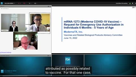 🚨BREAKING: FDA Discusses one of the confirmed cases linked to side effects of mRNA products