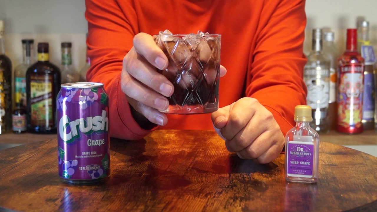 Dr McGillicuddy Grape Liqueur & Grape Crush Soda