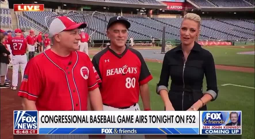 Wenstrup and Rep. Scalise Join Fox and Friends Ahead of the Congressional Baseball Game