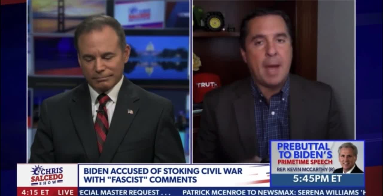 Devin says President Trump opened his eyes to the depth of the Swamp and the Deep State.