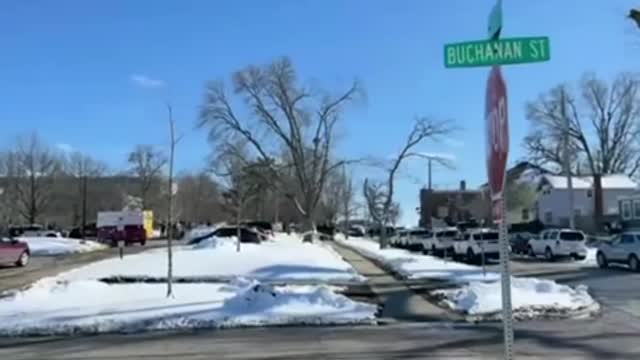 Des Moines, Iowa: One person was killed and two others were critically wounded on Monday
