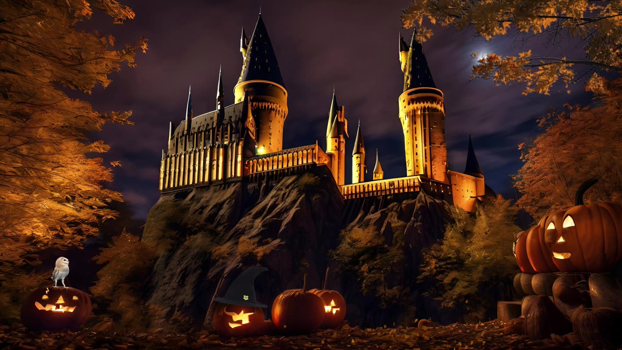 Hogwarts Halloween | Background Party