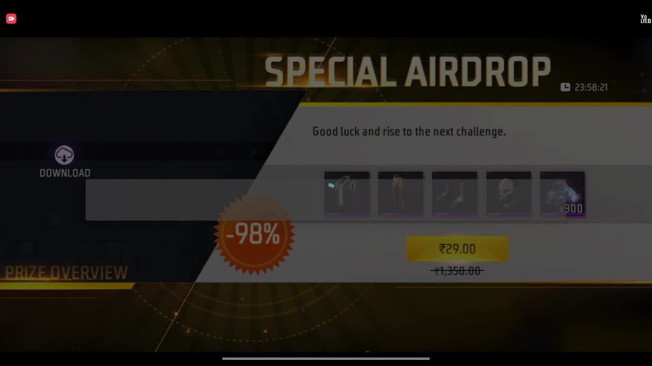 free fire spcial airdrop trick