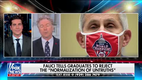 Sen. Rand Paul: I Think It’s Dr. Fauci That Has ‘Normalized Untruths’