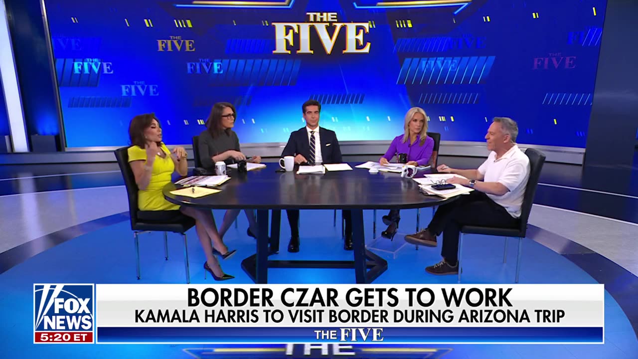 Gutfeld Kamala Harris will be securing the border for a photo op