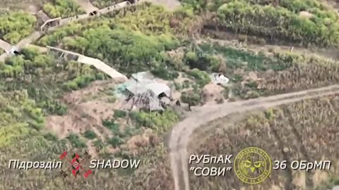 Incredible Drone Strike on Russian Checkpoint