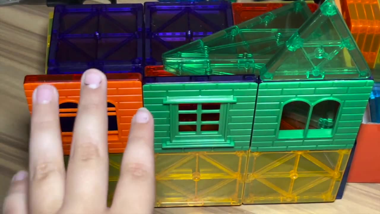 Magnetic Building Tiles, Magnet Building blocks