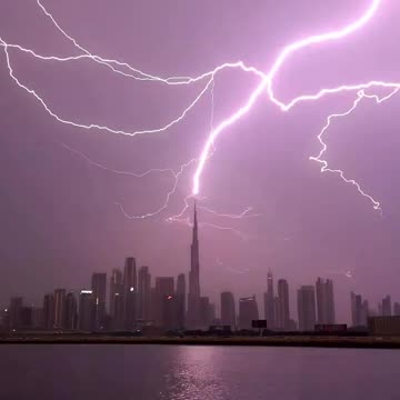 #Dubai Storm