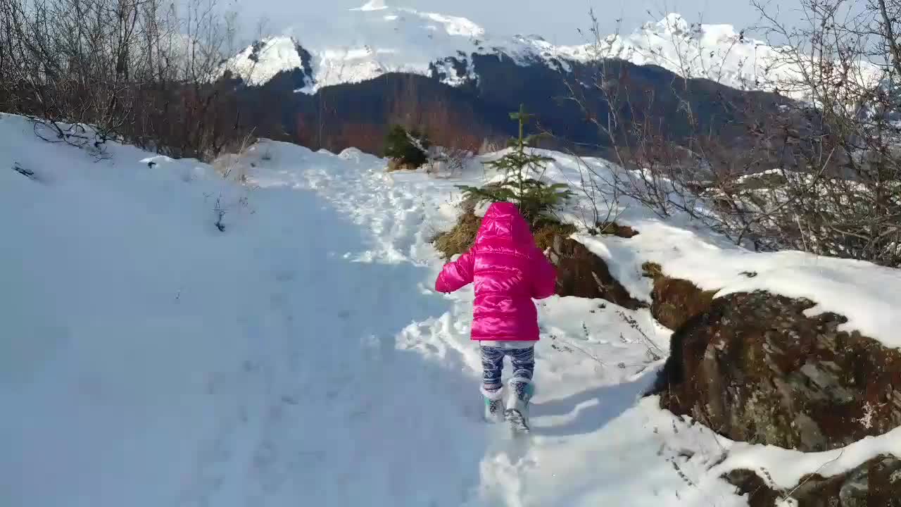 Lady of the Mendenhall lake