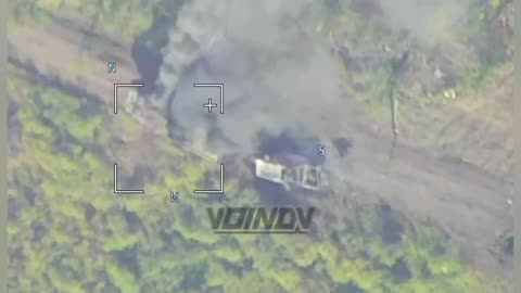 💥 Ukraine Russia War | Ukrainian Armored Vehicle Hit while Towing Another | Artillery Strike | RCF