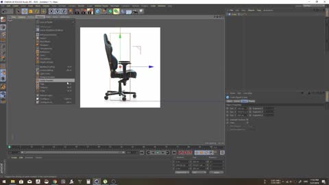 C4D-computer seat modeling, very suitable for learning and observation 2