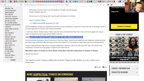 New Years False Flag