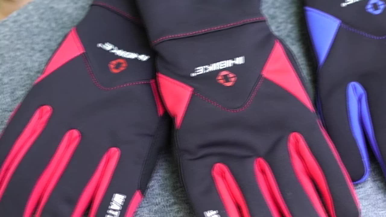 Cycling Gloves Winter Thermal Warm Windproof Full Finger Waterproof Bicycle Road Bike Gloves