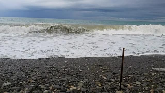 storm in the Black Sea