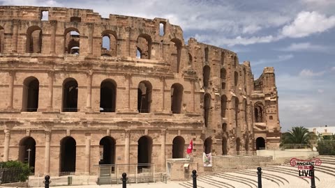 What are the preserved buildings in the Roman Empire?