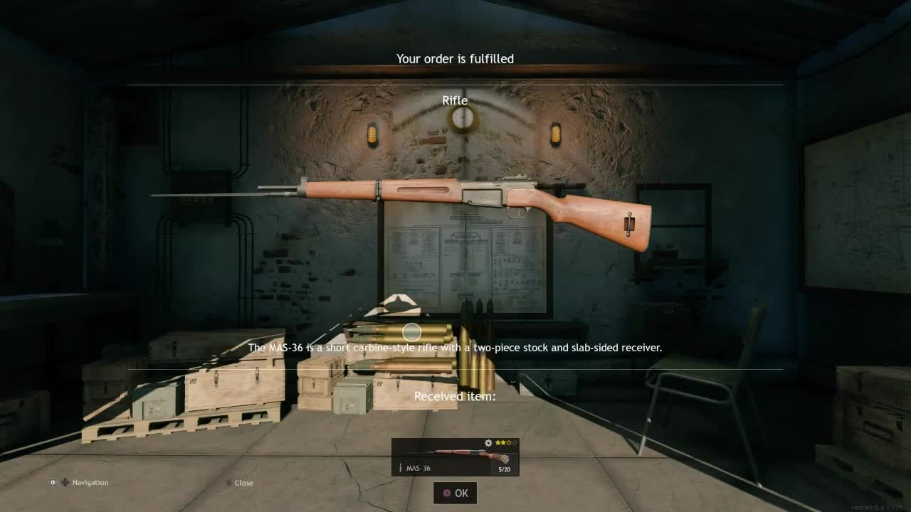 Enlisted War Daily: Make Fusil à répétition 7 mm 5 M. 36 military bolt-action rifle Great Again!