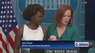 Watch the Hand Off to a New White House Spokesperson