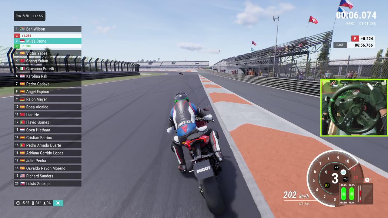 Ducati Panigale V2 Ricardo Tormo GP Circuit Ride 5 Gameplay