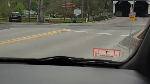 Covered bridge traveled