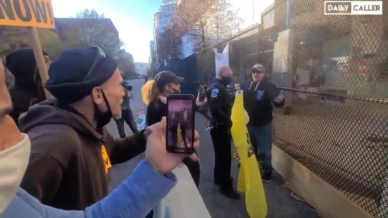 Kids and Family Attacked after Washington DC rally 11-14-2020