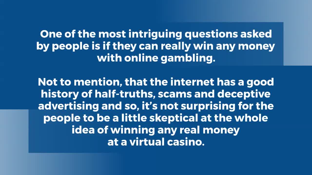 Winning money by online gambling: an honest review
