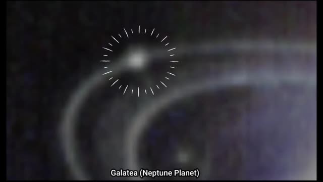 James Webb Space Telescope Capture Galatea Moon of Neptune on the Edge of its Ring